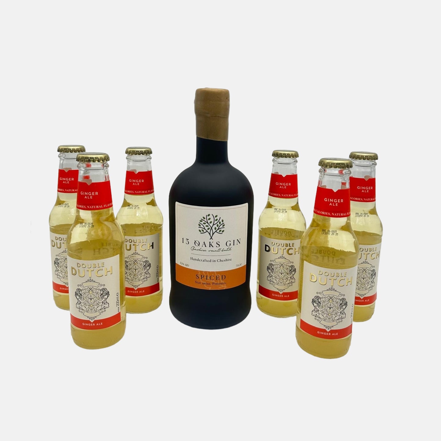 70cl Bottle of Gin & 6 Mixers