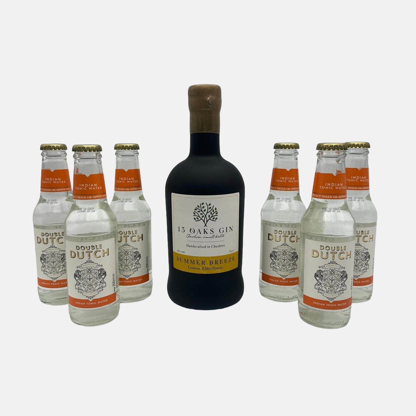 70cl Bottle of Gin & 6 Mixers